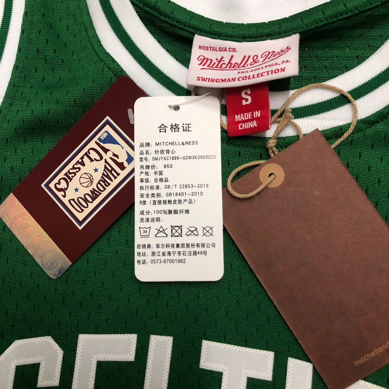 Boston Celtics Hardwood Classics 1985/86 - BIRD - Mitchell & Ness