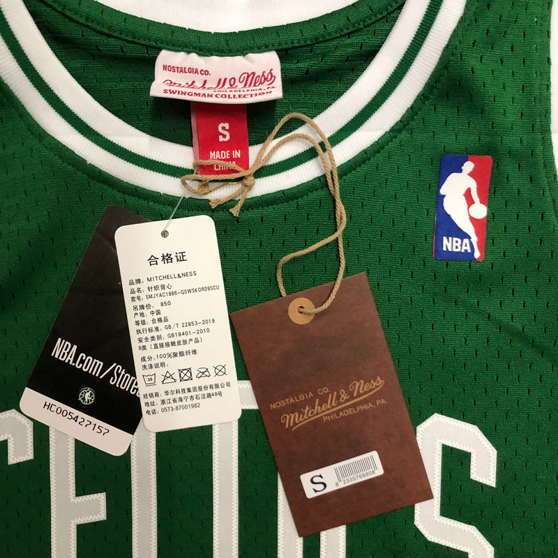 Boston Celtics Hardwood Classics 2007/08 - GARNETT - Mitchell & Ness