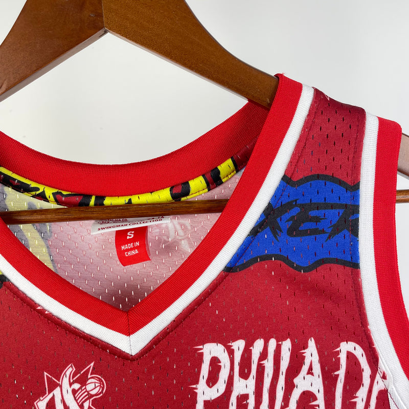 Philadelphia 76ers Hardwood Classics 1996/97 - IVERSON - Mitchell & Ness