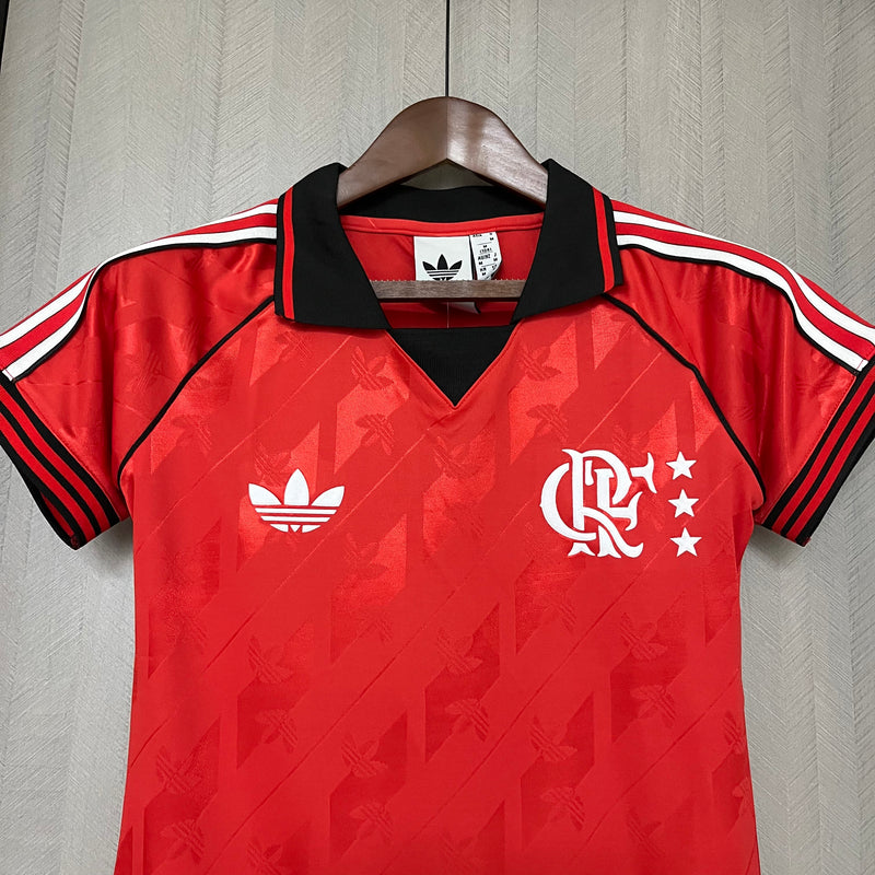 Camisa Lifestyler "LFSTLR" Flamengo 24/25 Adidas - Feminina