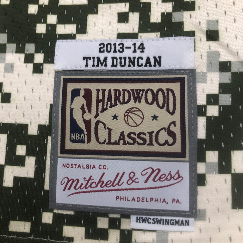 San Antonio Spurs Hardwood Classics 2013/14 - DUNCAN - Mitchell & Ness