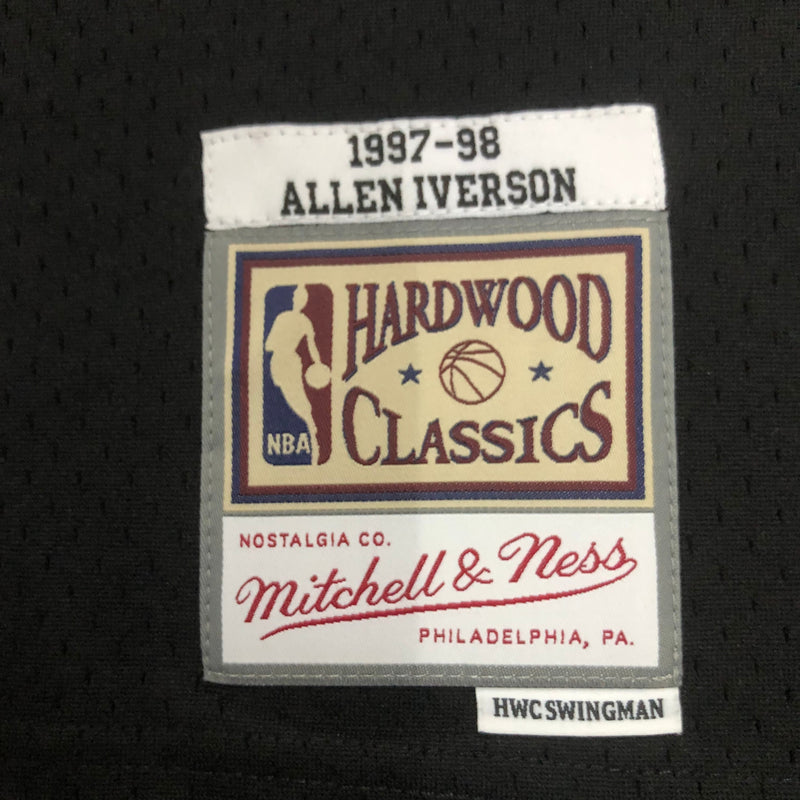 Philadelphia 76ers Hardwood Classics 1997/98 - IVERSON - Mitchell & Ness