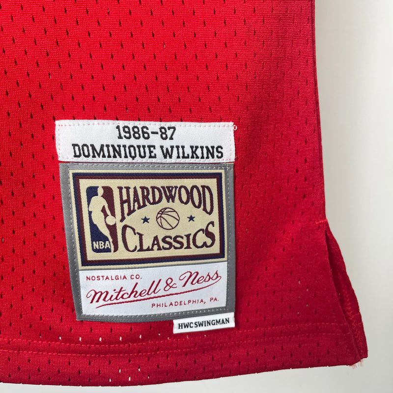 Atlanta Hawks Hardwood Classics 1986/87 - WILKINS - Mitchell & Ness