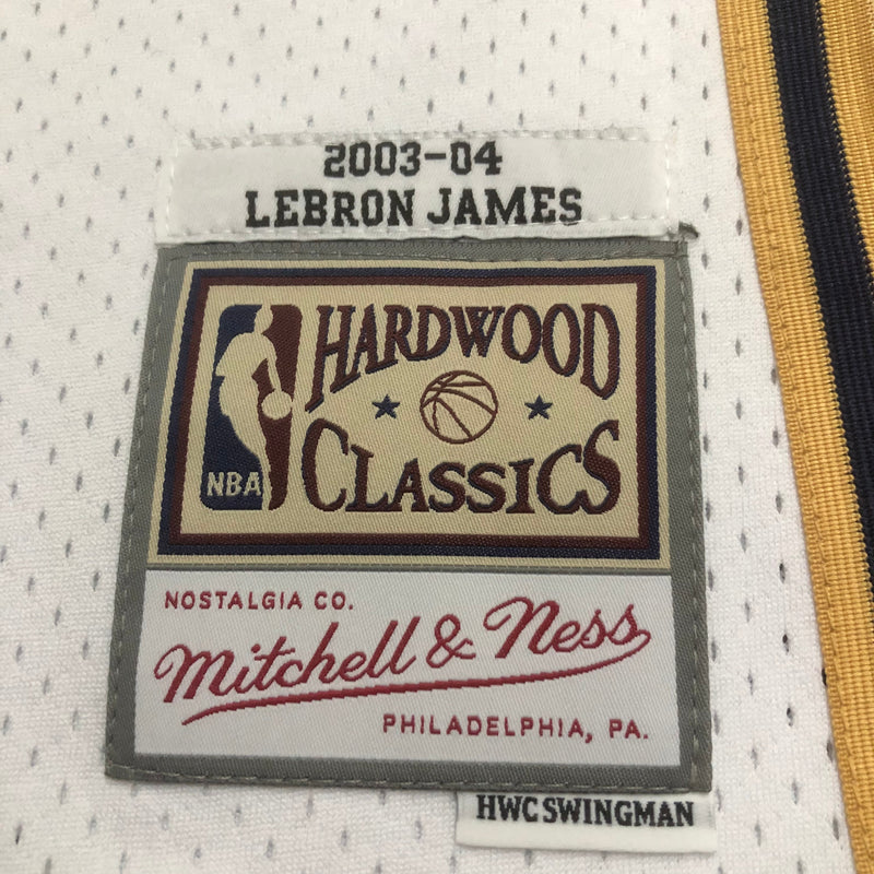 Cleveland Cavaliers Hardwood Classics 2003/04 - LEBRON JAMES - Mitchell & Ness