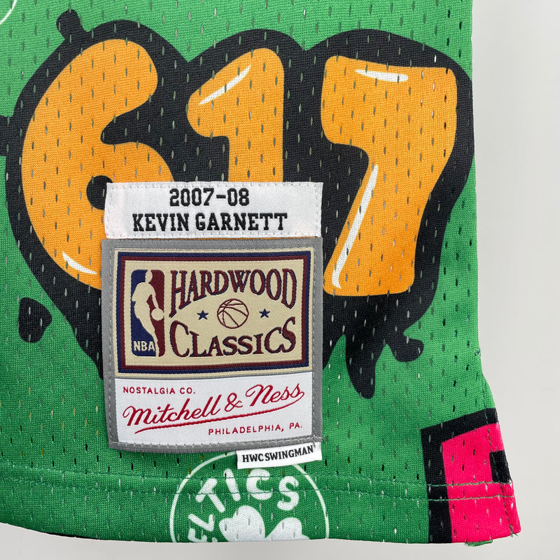 Boston Celtics Hardwood Classics 2007/08 - GARNETT - Mitchell & Ness