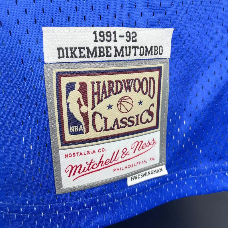 Denver Nuggets Hardwood Classics 1991/92 - MUTOMBO - Mitchell & Ness