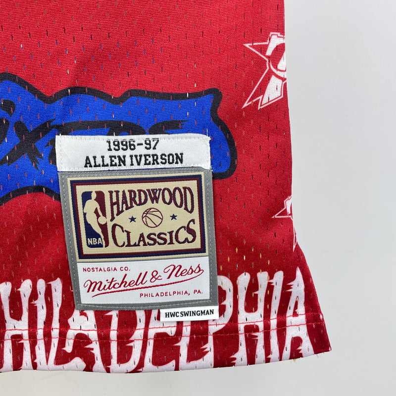 Philadelphia 76ers Hardwood Classics 1996/97 - IVERSON - Mitchell & Ness