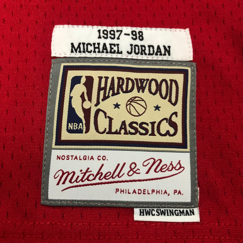 Chicago Bulls Hardwood Classics 1997/98 - JORDAN - Mitchell & Ness