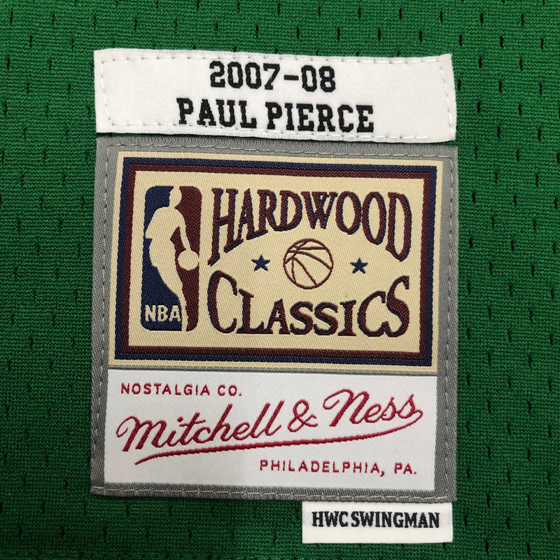 Boston Celtics Hardwood Classics 2007/08 - PIERCE - Mitchell & Ness