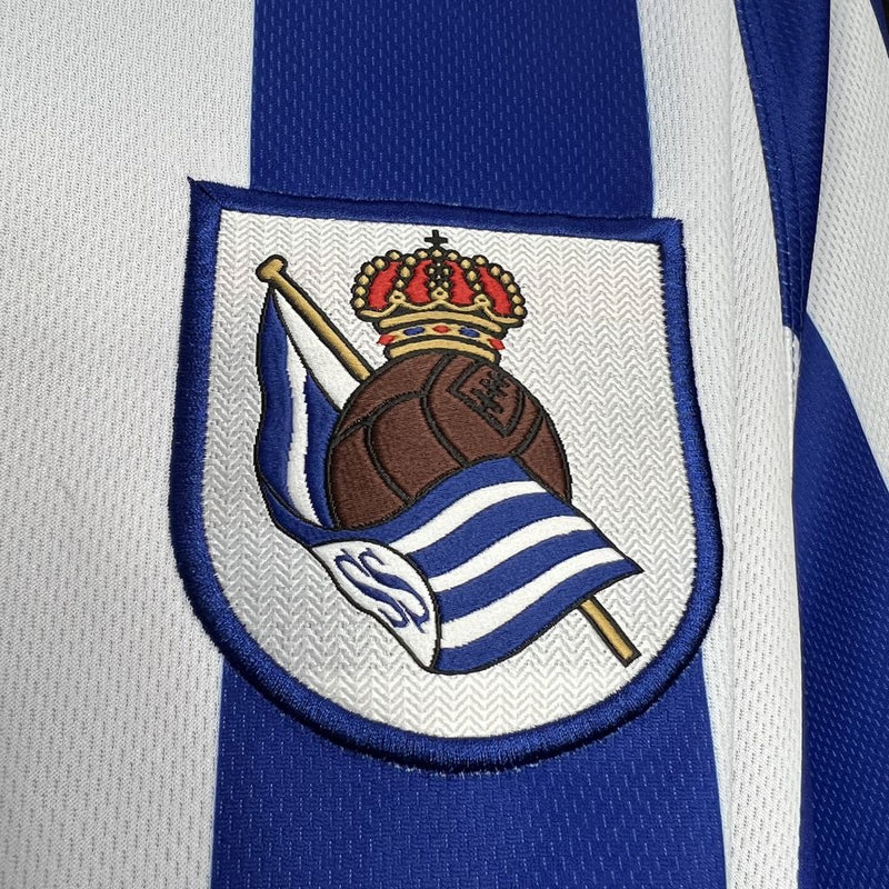 Camisa Real Sociedad - Retrô 2002/03 Astore