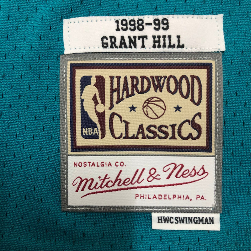 Detroit Pistons Hardwood Classics 1998/99 - GRANT HILL - Mitchell & Ness