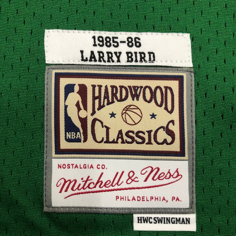 Boston Celtics Hardwood Classics 1985/86 - BIRD - Mitchell & Ness