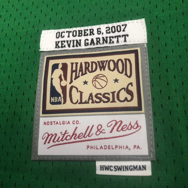 Boston Celtics Hardwood Classics 2007 - GARNETT - Mitchell & Ness