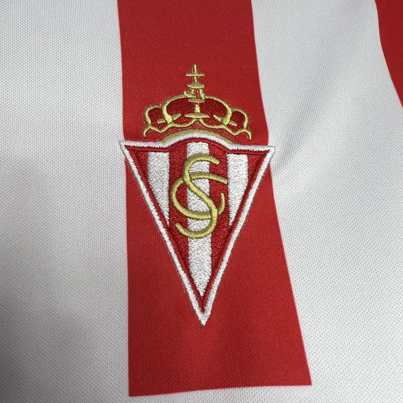 Camisa Sporting de Gijón - Retrô 2001/02 Astore