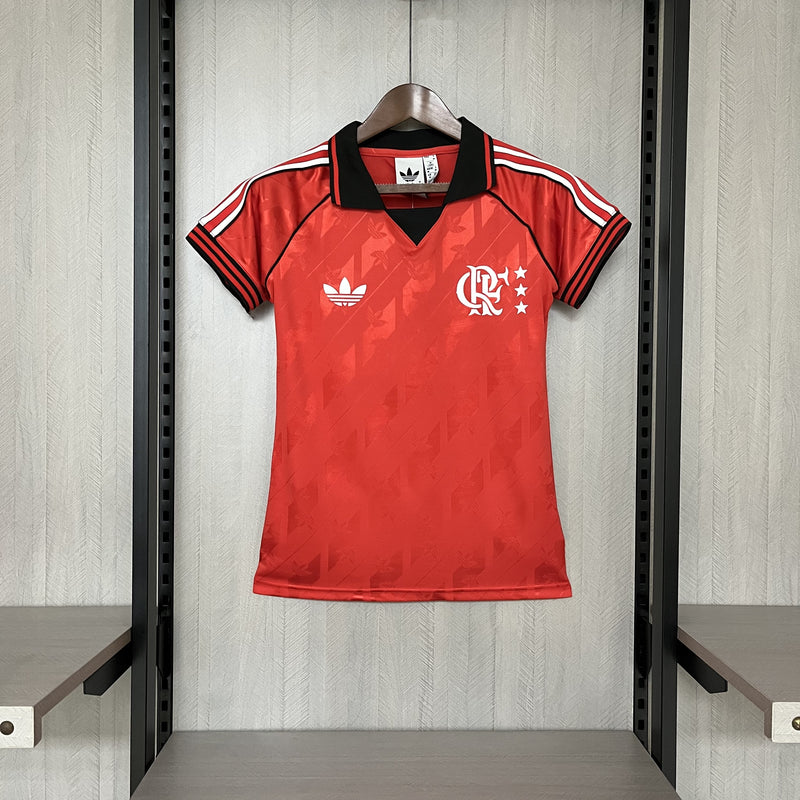 Camisa Lifestyler "LFSTLR" Flamengo 24/25 Adidas - Feminina